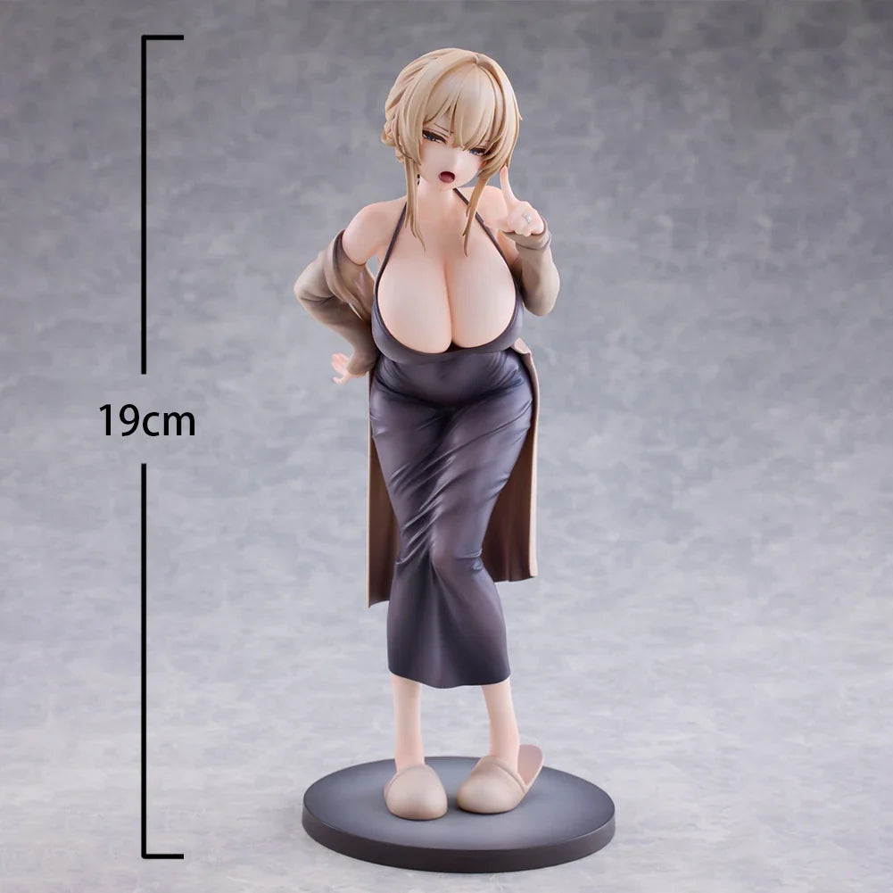 Original illustration figurine Erin action figure pajama version beautiful girl Erin figurine PVC model statue ornament toy gift