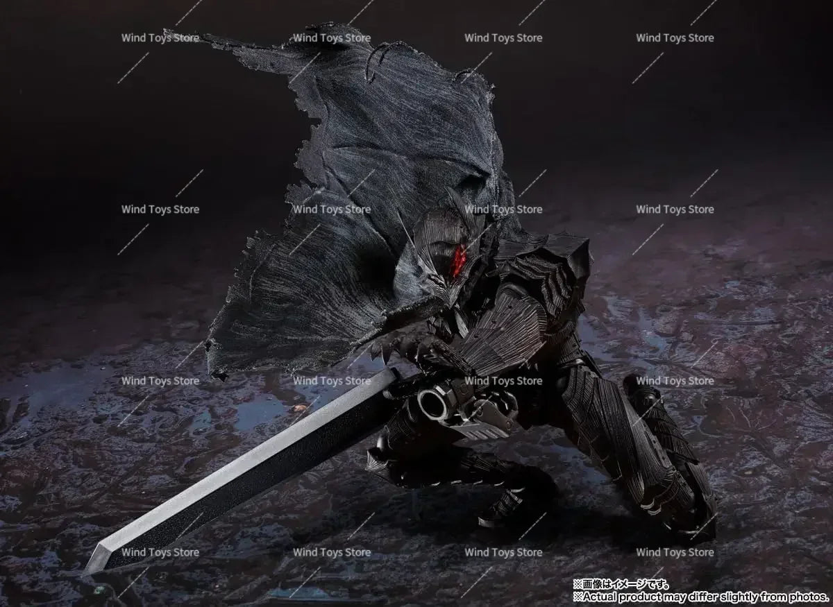100% Original Bandai Sh Figuarts Shf Guts Berserker Heat Heat of The Passion Model of Action Figures Toys Figure PVC Gift