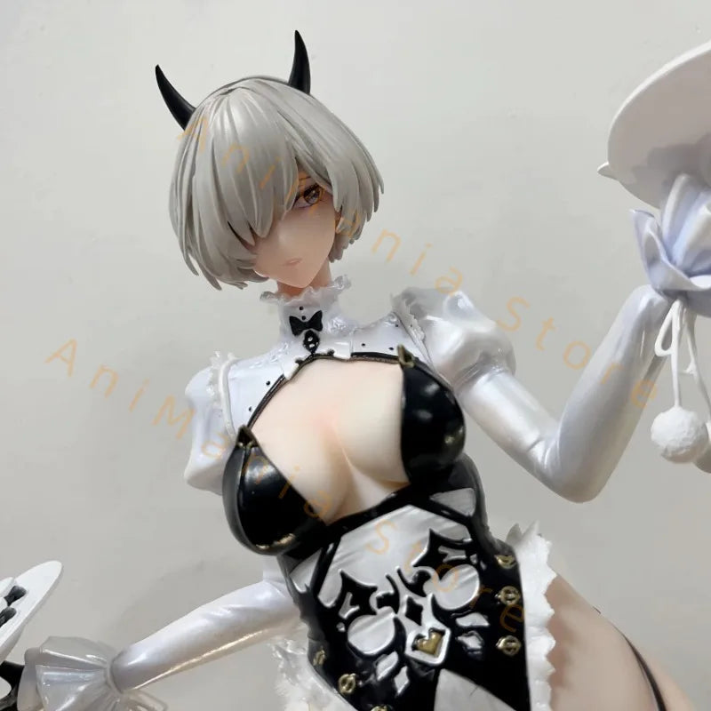 48CM NieR: Automata Yorha Type B 2B YoRHa Type A No.2 A2 Two Head bunny girl figure PVC Action Toy Collection Model Doll Gift