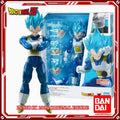 In Stock 100% Original Bandai S.H.Figuarts Shf Super Saiyan God VEGETA The pride of Saiyans Anime Action Collection Figures