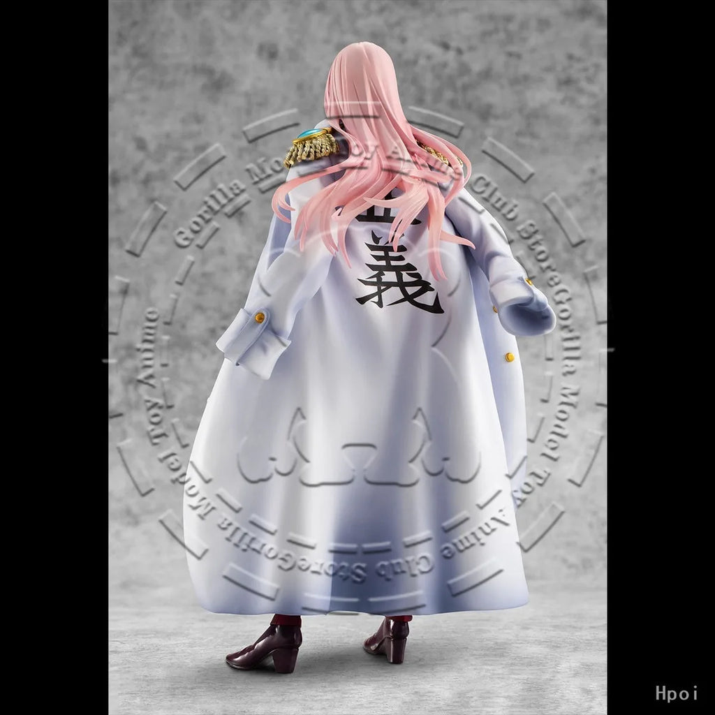 In Stock Original Genuine MegaHouse POP ONE PIECE Hina 235mm Portrait Of Pirates Anime Figure Statue Collectible Ornament