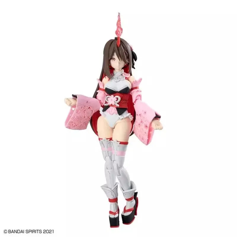 Bandai Original 30MS Model Kit Anime Figure 1/144 SIS-Y00 (COLOR B)Anmi Action Figures Toys Collectible Gifts for Children