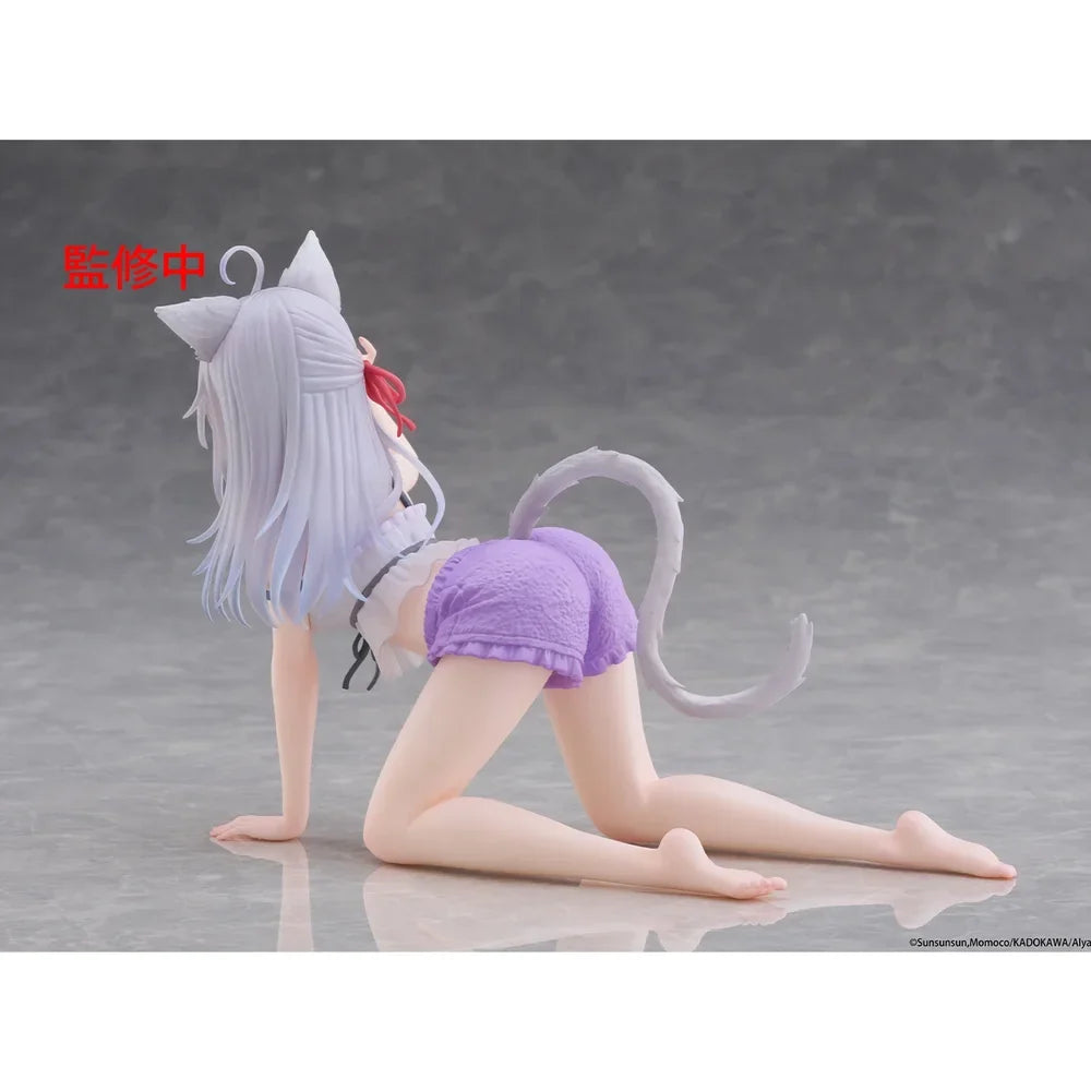 Original TAITO Desktop Cute Alya Alisa Mikhailovna Kujou Nekomimi Room Wear Ver. Action Figure Toys PVC Model toy