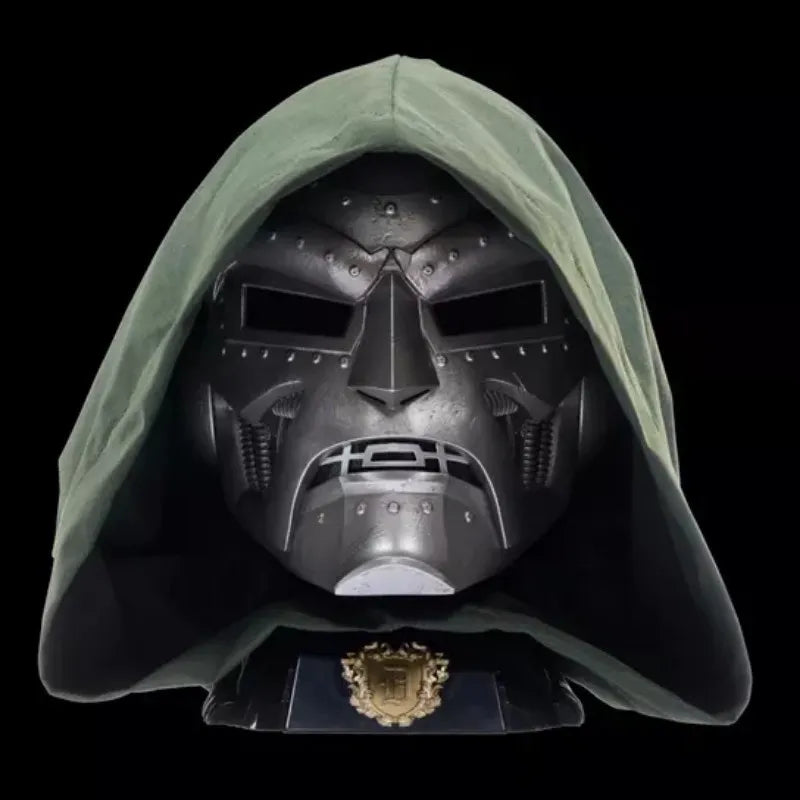 New Marvel Series Anime Figure Premium Roleplay Helmet 1:1 Scale Restore Doctor Doom Mask Collectible Gear Perfect Gift For Fans
