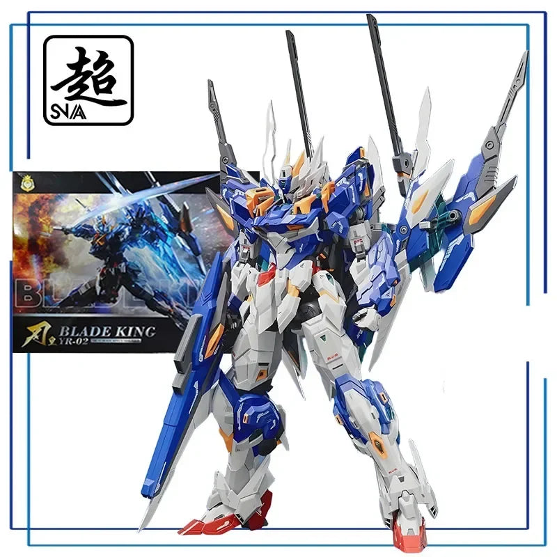 SNAA Original Emperor Series Blade Sovereign Anime Action Figure Assembly Desktop Ornament Model Toys Collectible Model