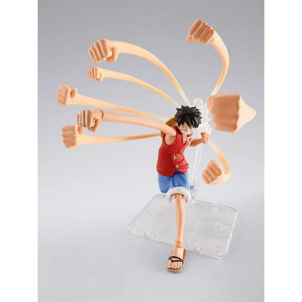 Bandai SHF One Piece Luffy Dawn of Adventure Rubber Effects Fist Legs Accessories Model toys