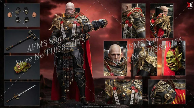Z-ONE STUDIO Z1-001 1/6 Sammlerfigur Imperialer Richter Märtyrer Renard Komplettset 12-Zoll Mann Soldat Actionfigur Modell