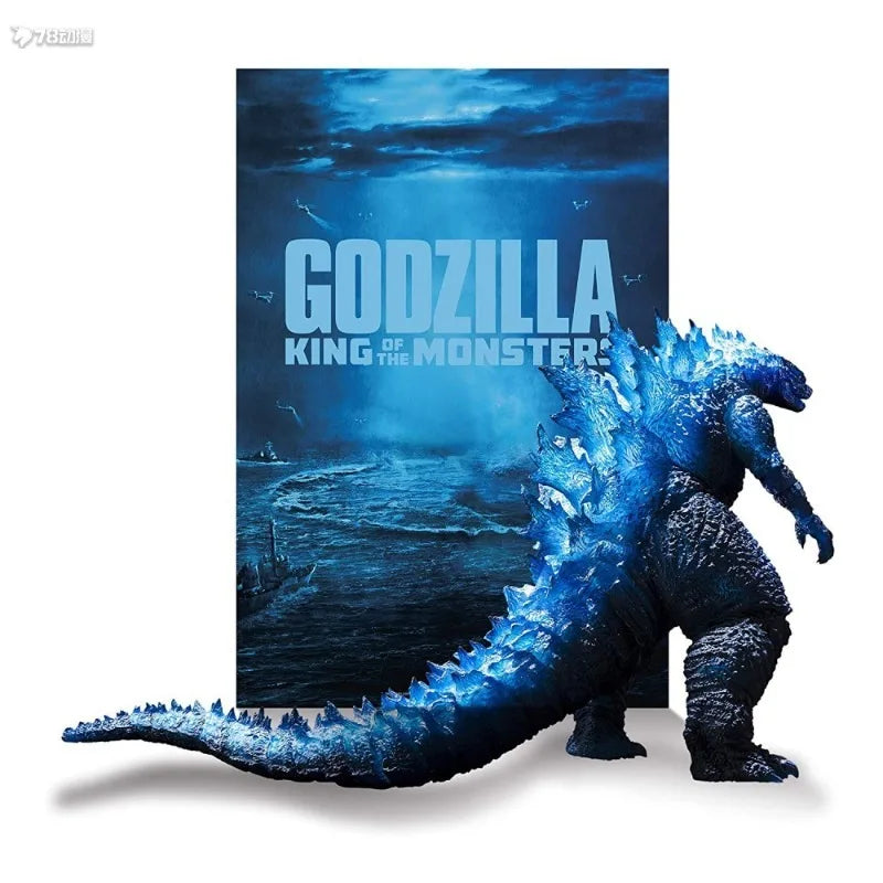 BANDAI Original S.H.MonsterArts Series Godzilla 2019 Monster King Limited Edition Anime Action Figure Model Toys Gifts for Boys