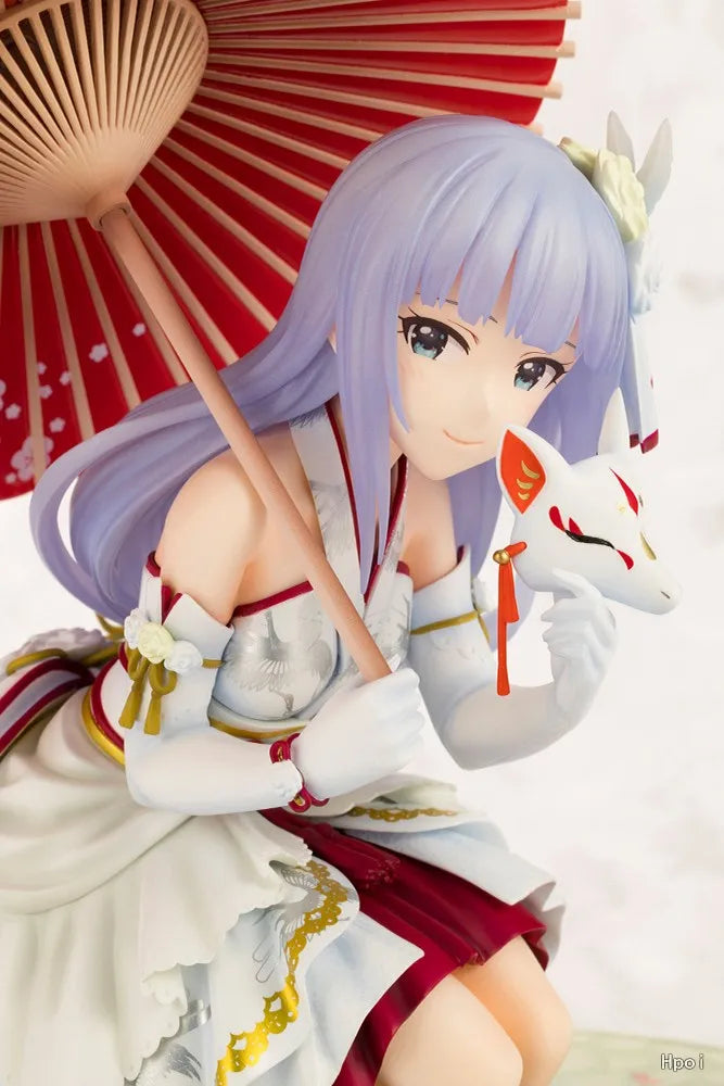 Original in Stock KOTOBUKIYA Idol Master MILLION LIVE! Shiraishi Tsumugi 1/7 Figures Model Toys Gifts Collection Ornaments