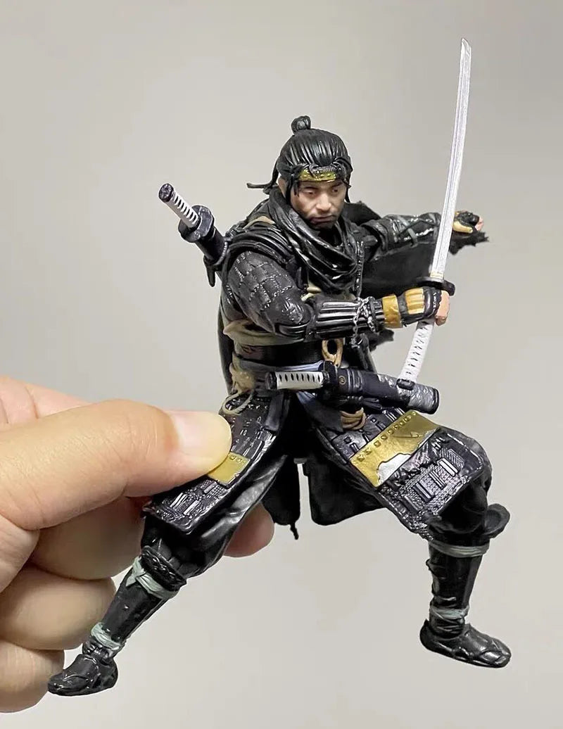 Ghost of Tsushima Model Game Jin Sakai Action Figuras JIN SAKAI Samurai Figure Toys Anime Peripheral Movable Manga Figurine Gift