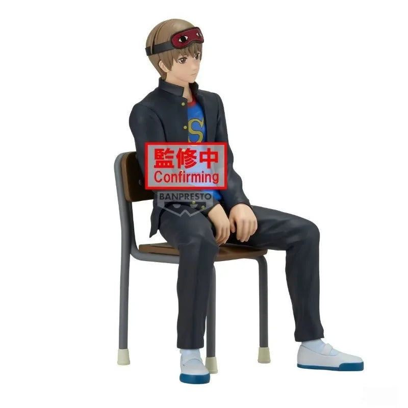 Bandai In Stock Banpresto Original Anime Gintama Okita Sougo PVC Action Figure Model Toys Collection Gift DT
