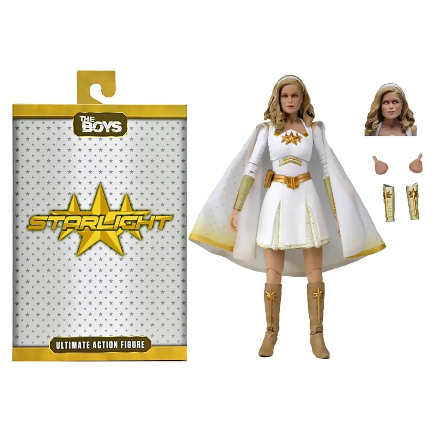 Neca Figure The Boys Figure Starlight & Homelander 7" Ultimate Action Figure Collectable Model Toys Christmas Gifts 18CM
