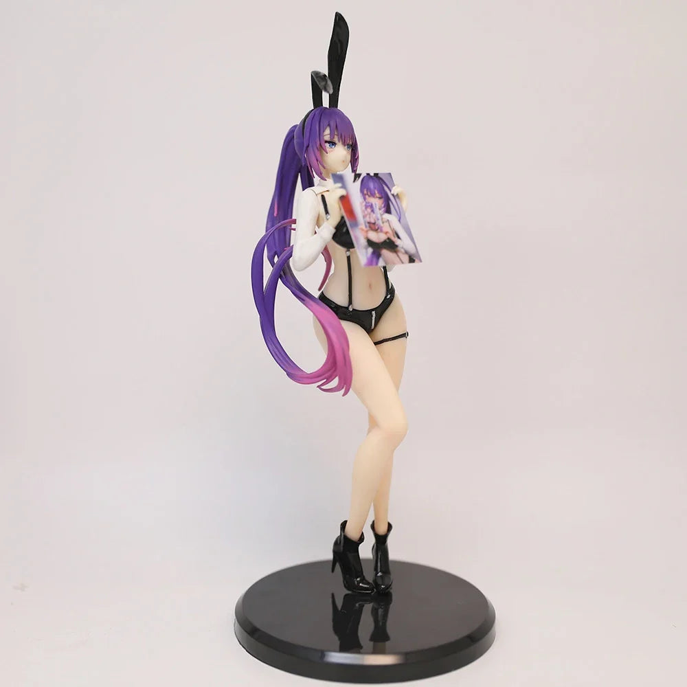 Trendy Desktop Decoration UNA Rabbit Girl Model Collectible PVC Toy Gift Anime Figure 8+ Years Old Fans Collectibles