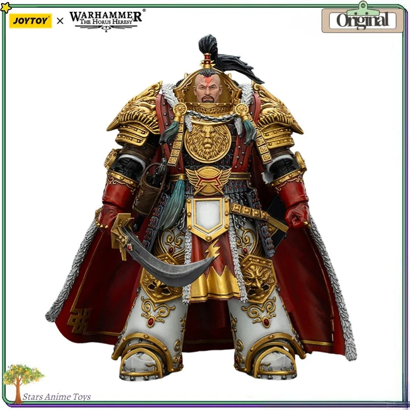 【Pre Sale】Original JOYTOY 1/18 Action Figure Warhammer The Horus Heresy White Scars Jaghatai Khan Primarch of The Vth Legion