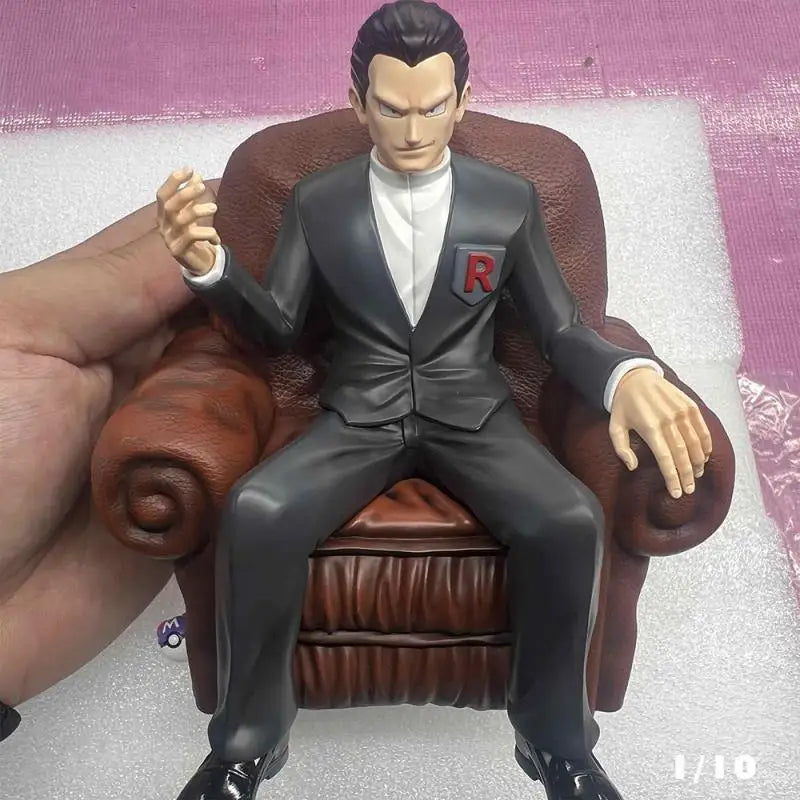 Pokemon Giovanni GK 1/10 Resin Anime Action Figure Model Toys Gift for Birthday