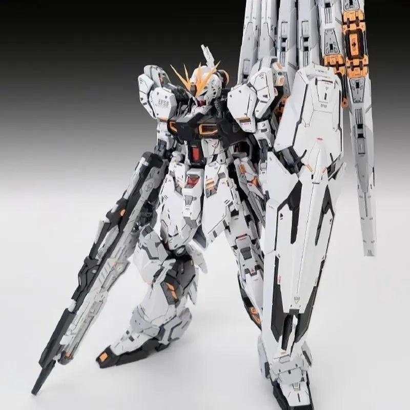 【IN STOCK】NCZZW Model RX-93 Nu Fighter Action Figure CMM GK Style 1/100 Scale Assembly Model Kit 24cm UC Anime Figures Gift