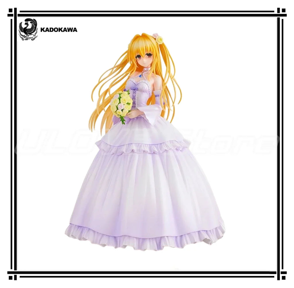 In Stock Original KADOKAWA KDcolle To Love-Ru Darkness Konjiki No Yami Anime Figure Model Gift Collection Ornaments