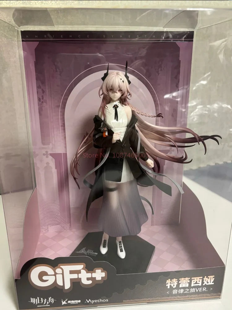 New In Stock Genuine Myethos Gift+ Series Arknights Theresa Logos Melody Journey Ver. 1/8 Model Toy Collectibles Ornament Gift