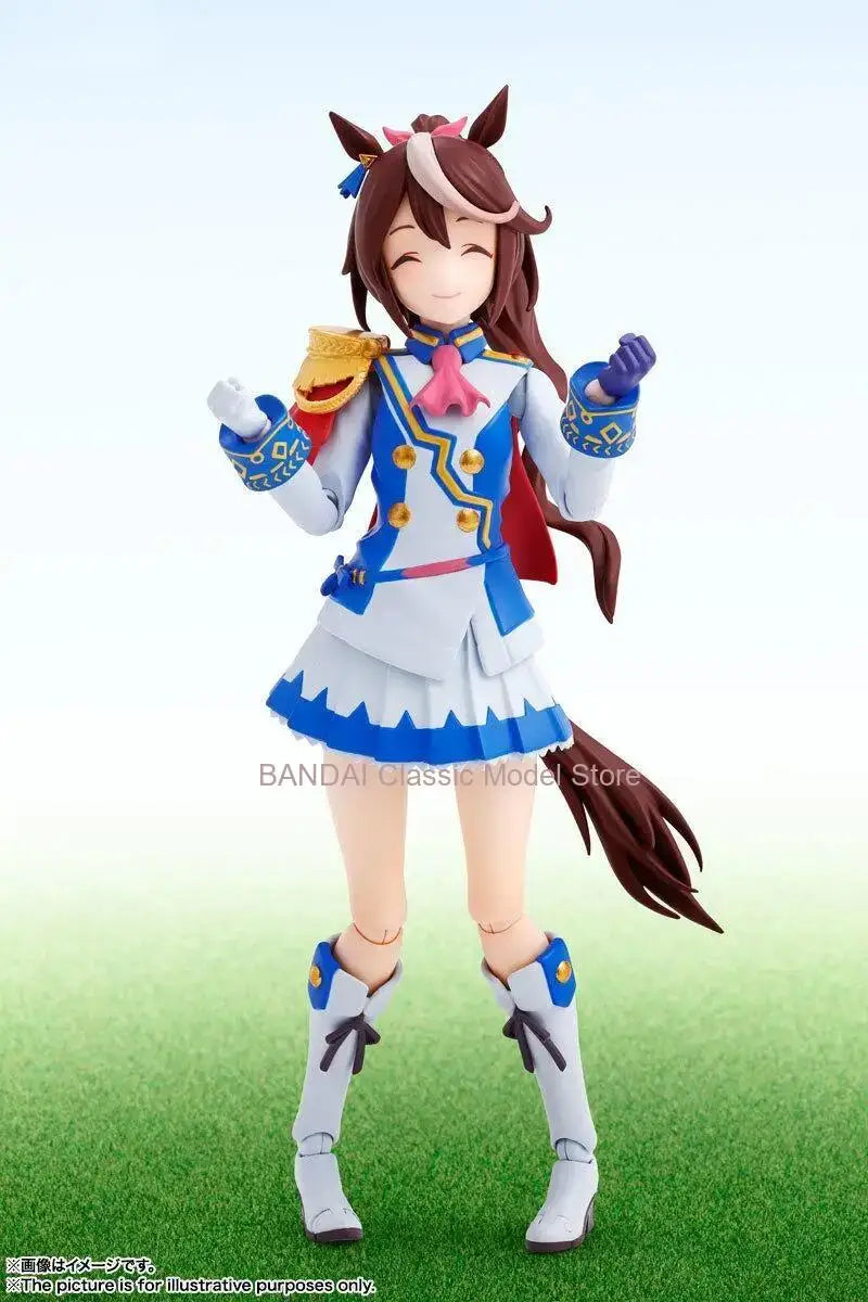BANDAI Original S.H.Figuarts Umamusume Pretty Derby Tokai Teio  Action Figure Assembly Model Toys Collectible Model Ornaments