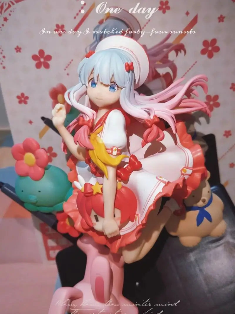 Sagiri Izumi Action Figure Eromanga Sensei Anime Girl Model Desktop Decoration Perfect Birthday Festival Gifts For Anime Fans