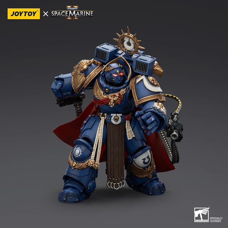 JOYTOY Warhammer 40K Space Marine 2 Ultramarines Marneus Calgar 1 18 Scale Action Figure Model