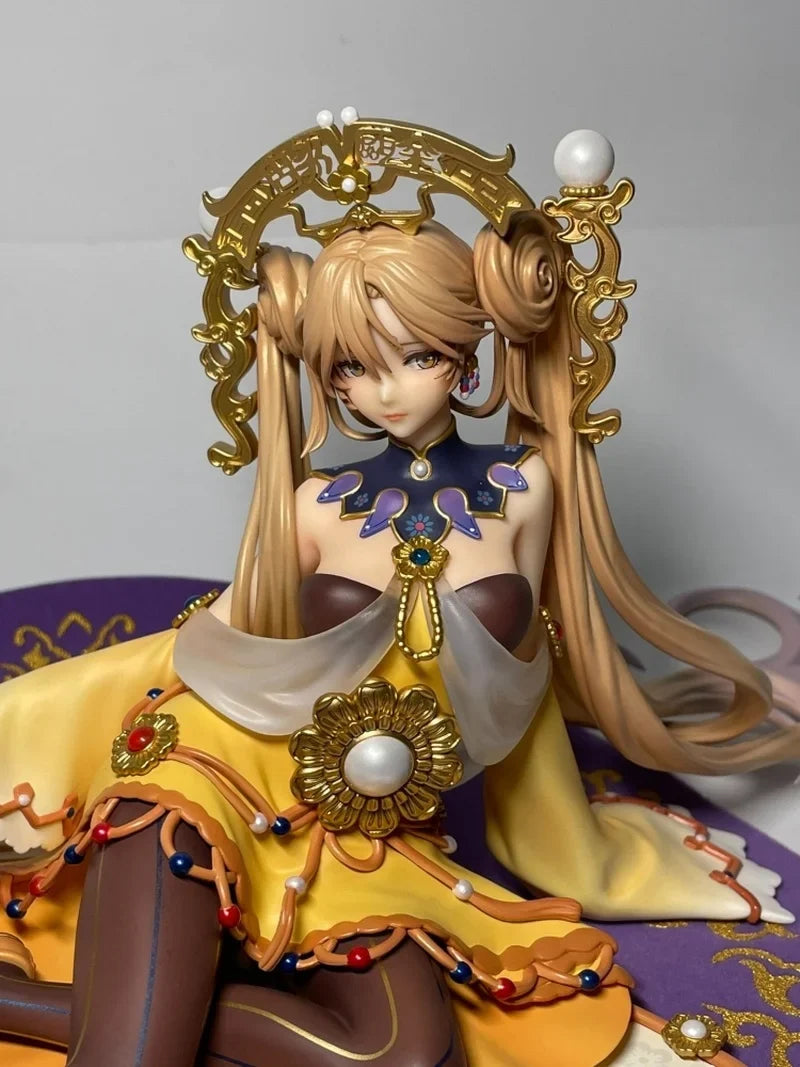 Judai Original Myethos National Treasure Cup Of Eternal Solid Gold Pvc Action Figure Model Doll Toys For Ornaments Collectible