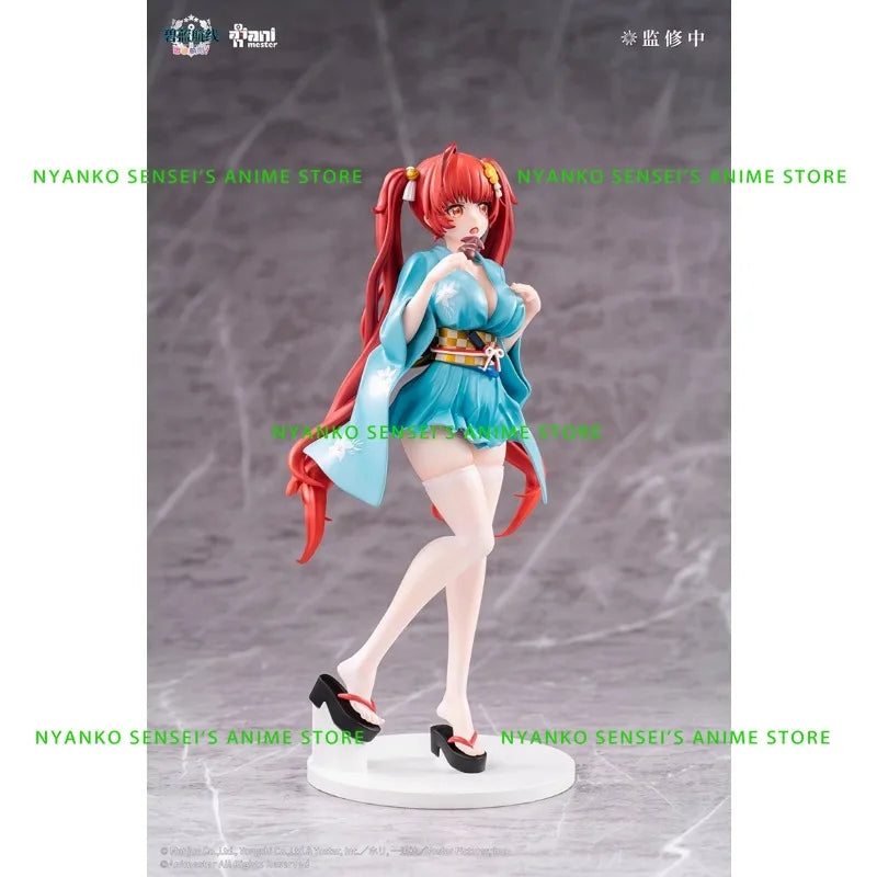 In Stock Animester 1/7 24cm Azur Lane Slow Ahead Honolulu Yukata Ver. Figure Anime Models Toy Doll Gift Hobby Collectible