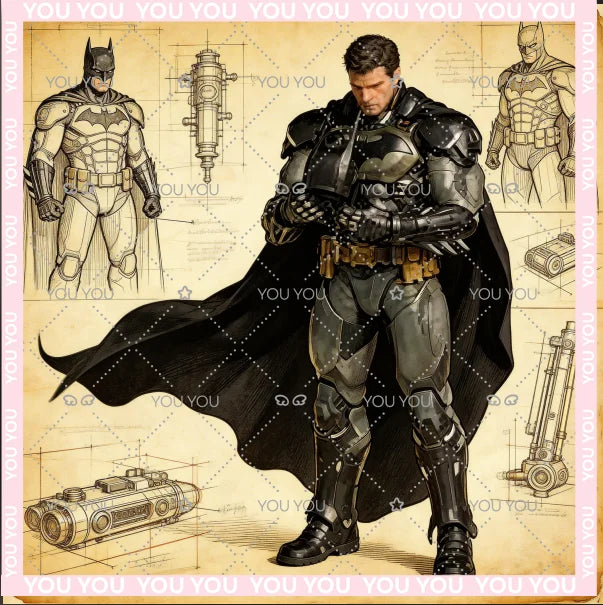 Original LPZZ Toys DC Multiverse Batman Arkham Knight 1/12 Action Figure Model Collection Hobbies Statue Ornament Gifts