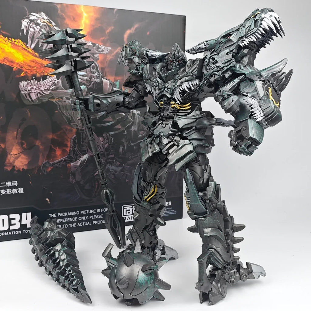 BAIWEI Transformation TW1034 23cm Grimlock KO SS07 Action Figure Dinosaur Leader Toy Collcetion Gifts