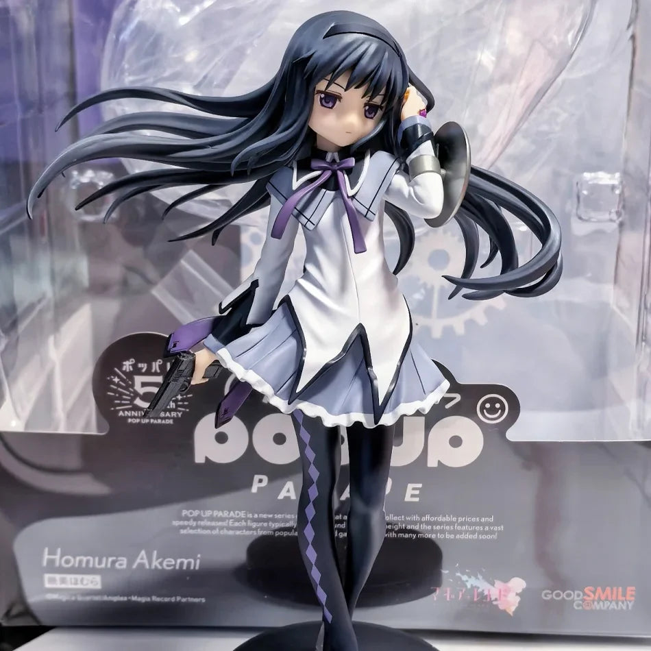 17cm PMMM Magical Girl Anime Figure Kaname Madoka Action Figure Kawaii Akemi Homura Figurine Cute Loli Collection Model Toy Gift