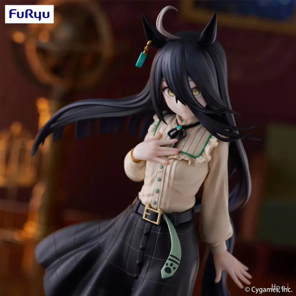 【FS】Original FuRyu Jockey Girl PrettyDerby Manhattan Café Figure Model Gift Collection