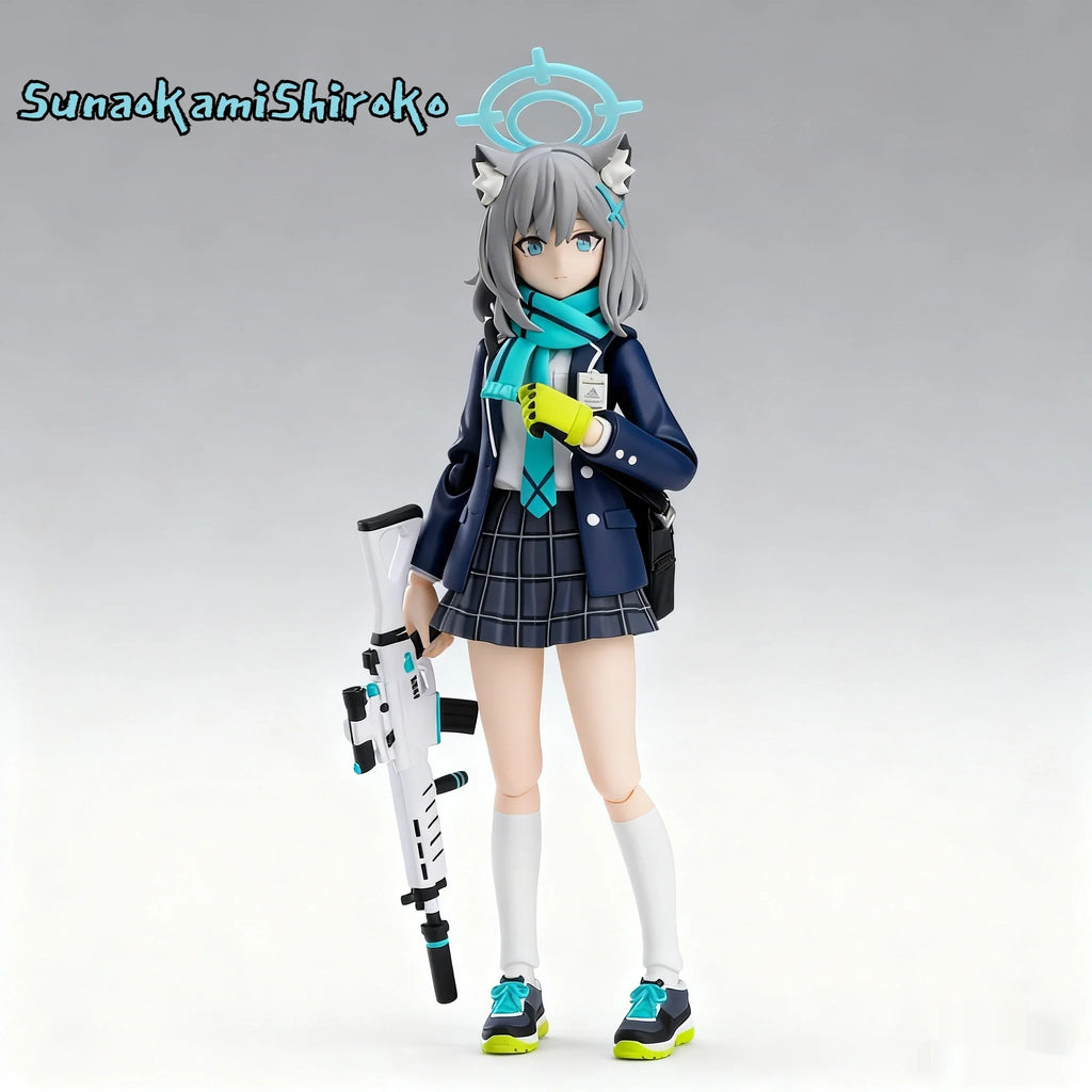 Pixiv Blue Archive Figma 567 SunaōKamishiroko Game Anime Joint Movable Doll Desktop Decoration Action Figures Boy'S Toy Gift