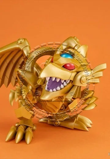 In Stock Original Genuine MegaHouse MEGATOON Yu-Gi-Oh Chibi Figure The Winged Dragon of Ra Collectible Toy