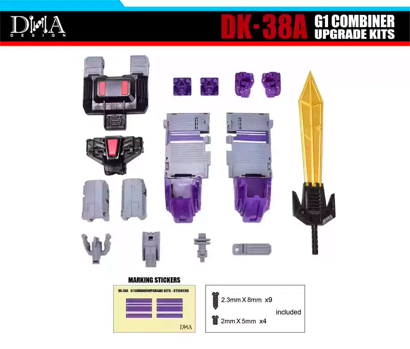 Transformation Toys DNA DK-38A Japanese Version of The Evolution of The World G1 Feitianhu Accessories Figure Model Toy