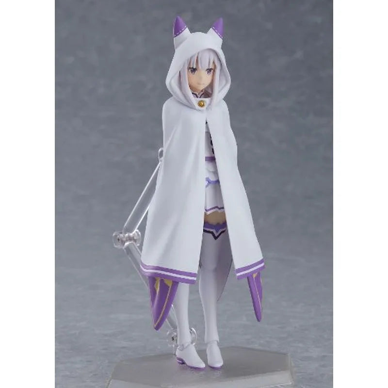 GSC Original Max Factory FIGMA 419 Emilia 140mm Anime Action Figures Toys for Boys Christmas Gift Collectible Model Ornaments