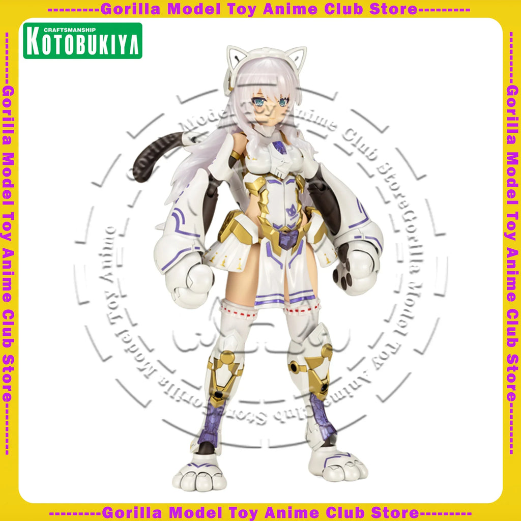 In Stock Original Genuine KOTOBUKIYA Frame Arms Girl Tuga I Nyan Nyan Armor 160mm Model Kit Action Figure Collectible Gift