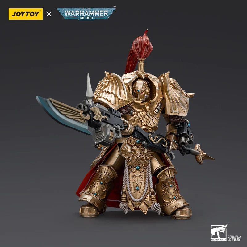 JOYTOY Warhammer 40K Emperor Imperial Guard Armor Shield Company Commander Hayden Sanonnis Action Doll Gift Collection