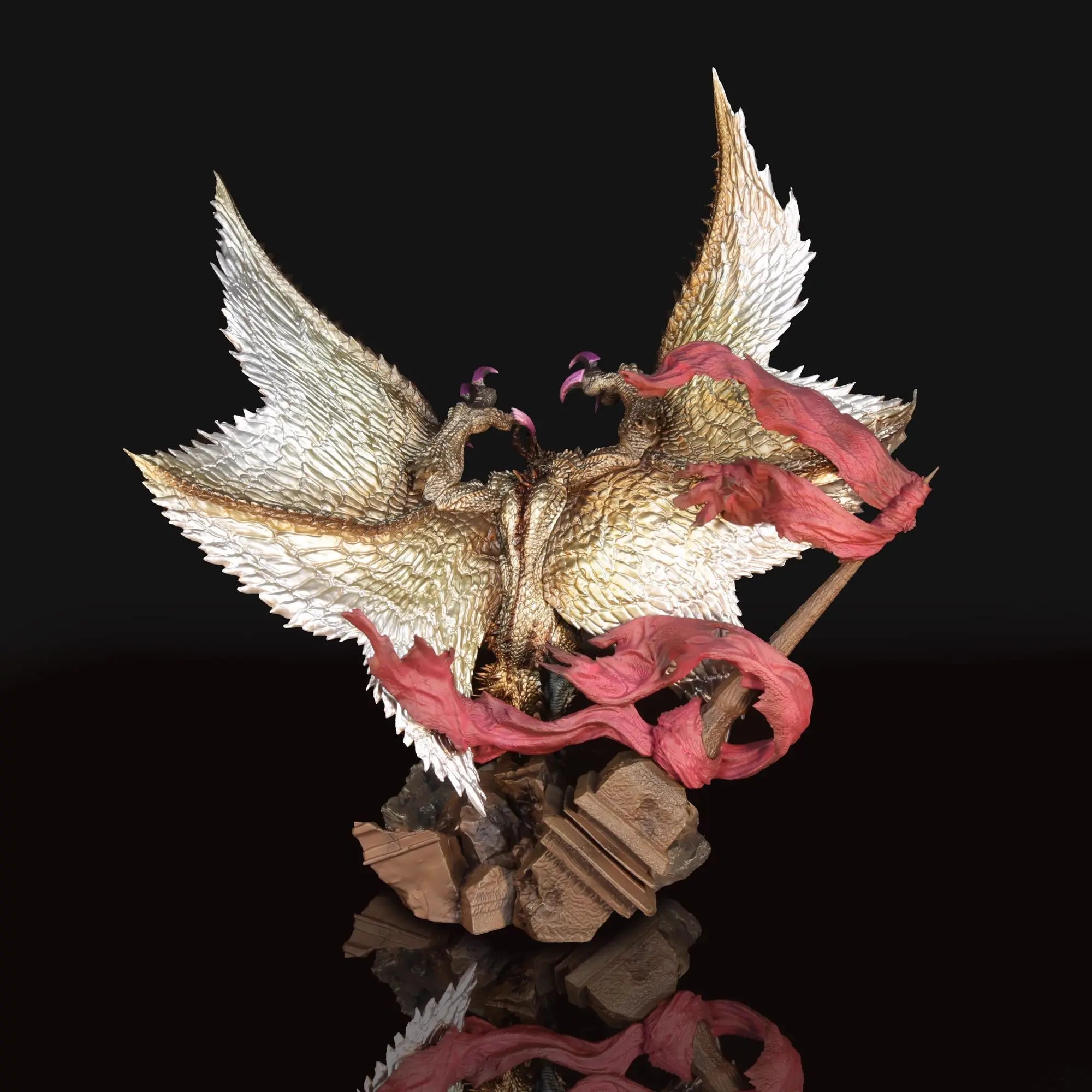 Original Shagaru Magala Cfb Monster Hunter ModèLe De Jouets De Collection Ornements De Cadeau Collection Statue Model Toy Gifts