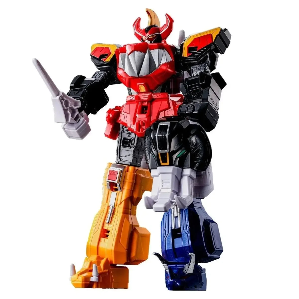 In Stock Original Bandai DX Mighty Morphin Power Rangers Anime Daizyuzin Action Figures Kyoryu Sentai Zyuranger Model Toys Gift