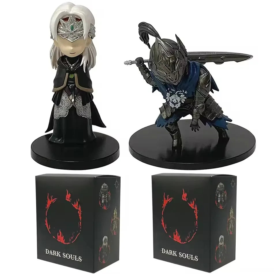 Q version Dark Souls Anime Action Figure Solaire Artorias Ornstein Fire Keeper Doll Anime Figurine Model Toys for boy Gifts