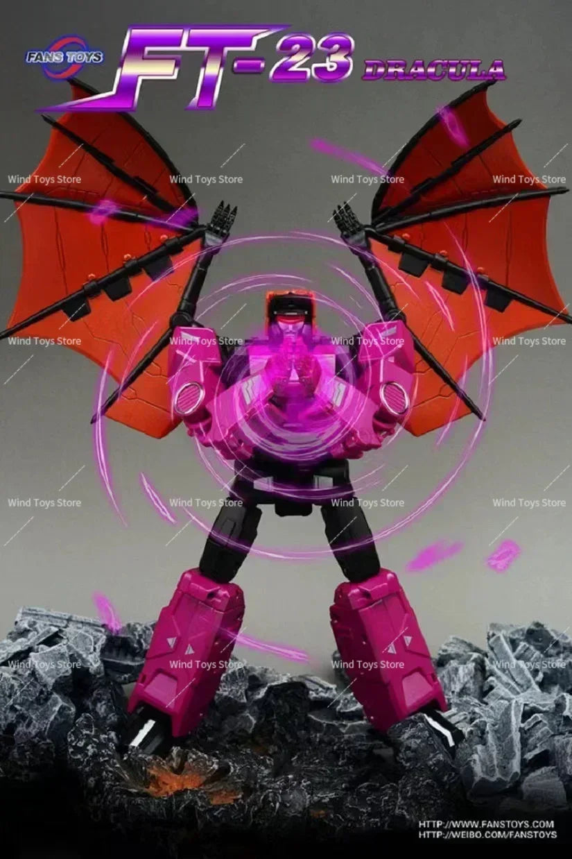 In Stock Transformation Original FansToys FT-23 FT23 Mindwipe Dracula High Quality Action Figure Robot with Box