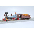 HO Scale 1/87 Model Train 4-4-0 Steam Locomotive Western Atlantic Railroad 51004 DC Analog Version Boys' Toy Gift
