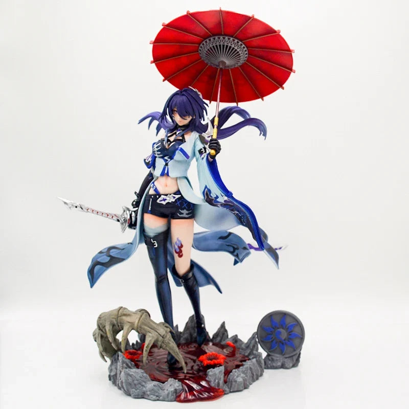 25cm Honkai Impact 3rd Mei Raiden Anime Figure Houkai Gakuen Kiana Kaslana Action Figure Acheron Figurine Adult Model Doll Toys