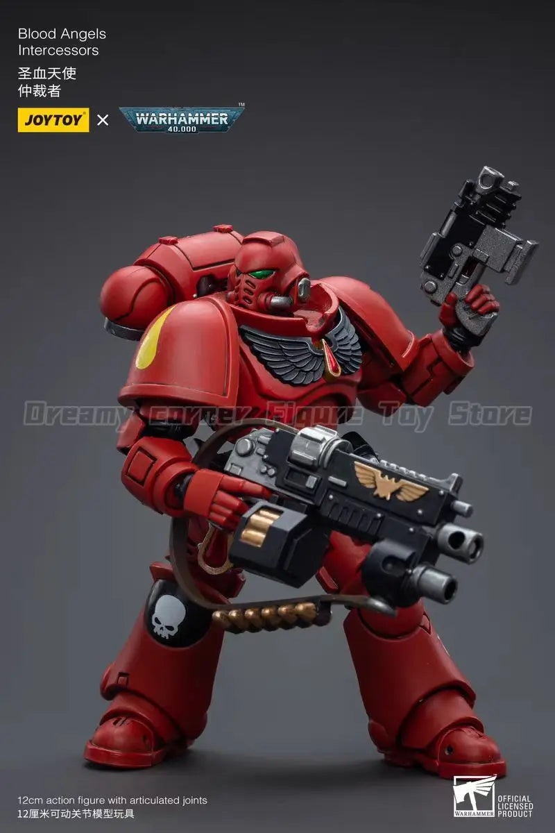 【In Stock】JOYTOY Warhammer 40K Blood Angels Intercessors 1/18 Action Figures Models Toys