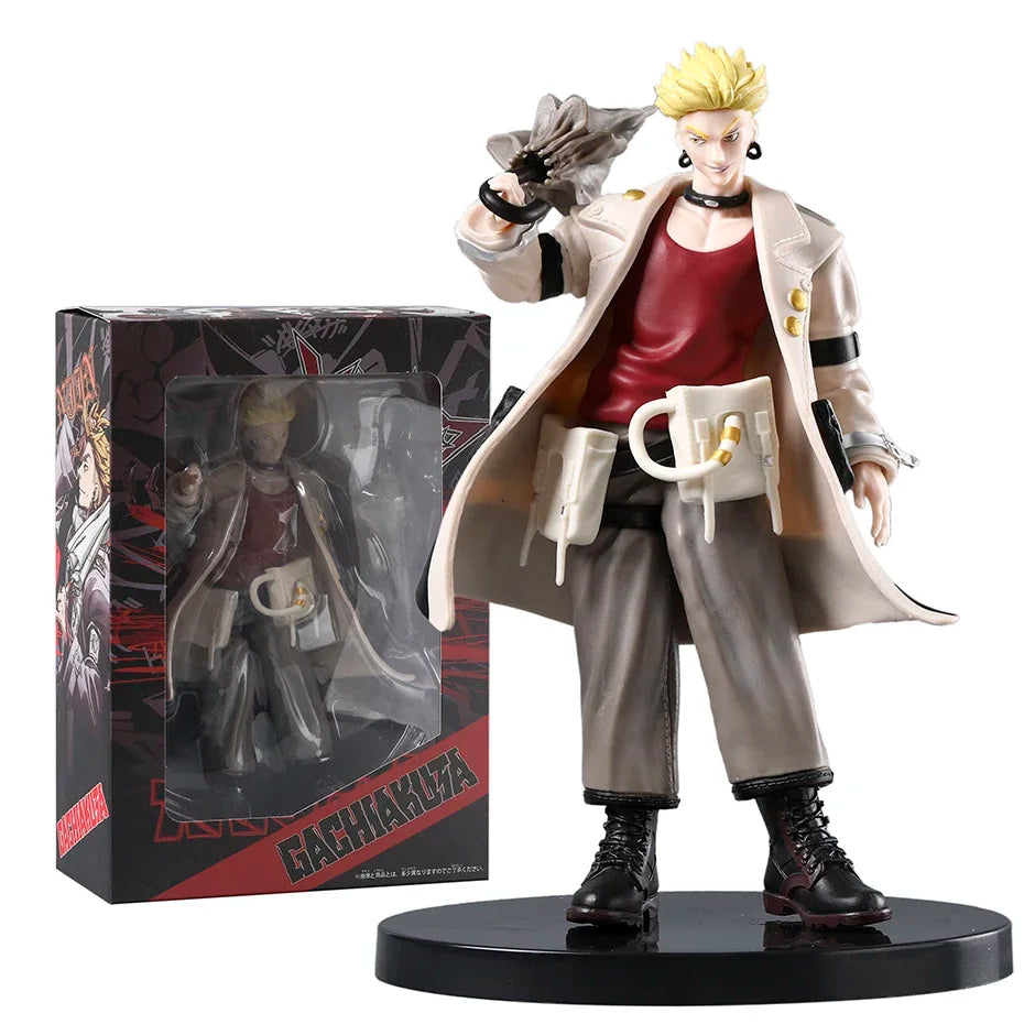 GACHIAKUTA Zanka Enjin Riyo Rud Anime Model Collectible Figure Toy Doll