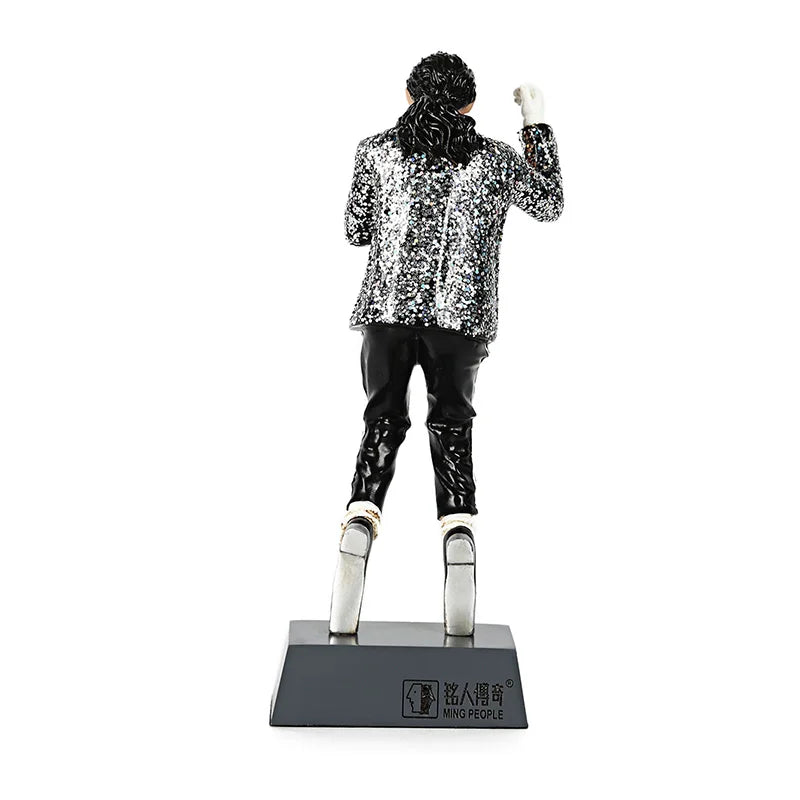 Soul Singer Michael Jackson Action Figure Tiptoe Dance Resin Model Toys