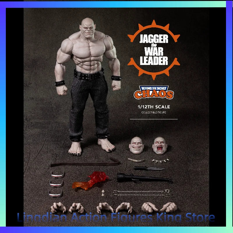 In Stock CHAOS 1/12 Holy War Leader Gagel Mutant Chief Animation Character Model Action Figure Toy Collection Gift