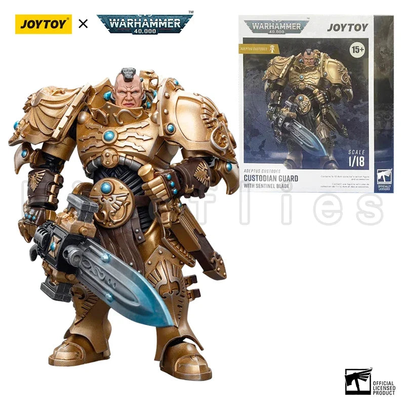 1/18 JOYTOY Action Figure (5PCS/SET) 40K Adeptus Custodes Anime Model Toy