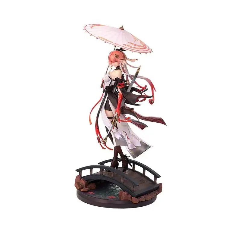 【Presale】Wuthering Waves Game Character Sculpture Changli Anime Figurine Action Statue Figures Cartoon Collectible Model Toy