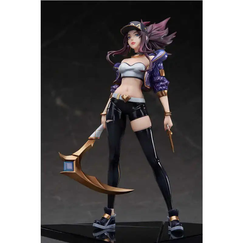 APEX INNOVATION K/DA Akali The Rogue Assassin PVC Figure Collectible Model Figurine Genuine Character Model Toy Gift Collection